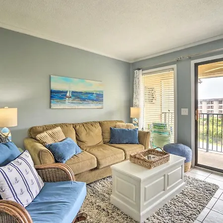 Hilton Head Ocean-View Villa Steps To Beach!
